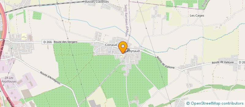 localisation de l'entreprise INDIVISION BENAQ  SAINT-RAMBERT-D'ALBON