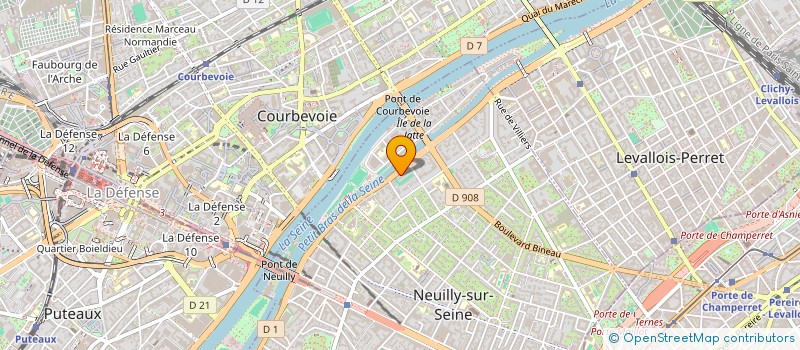 localisation de l'entreprise INDIVISION BENARD S JULIEN S à NEUILLY-SUR-SEINE