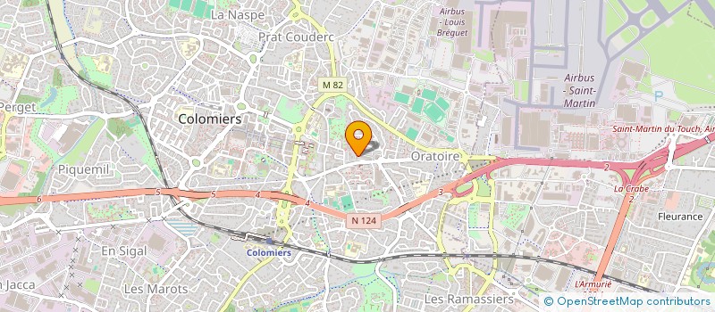 localisation de l'entreprise INDIVISION BENAZOUZ MANIQUANT à COLOMIERS