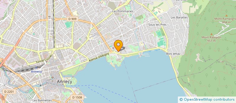 localisation de l'entreprise INDIVISION BENET MEYSONNAT à ANNECY