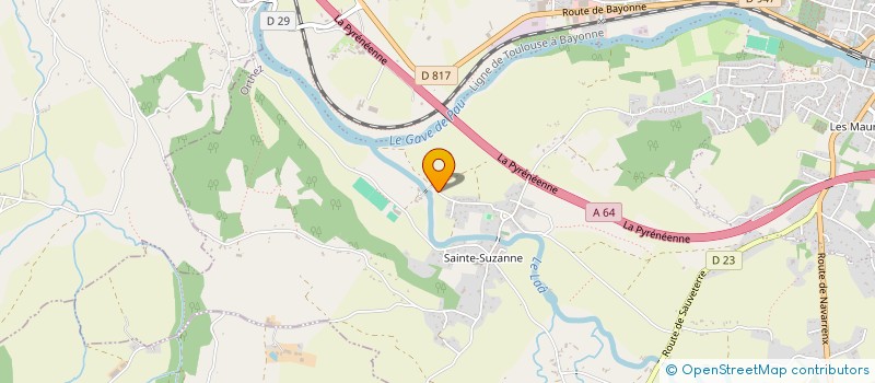 localisation de l'entreprise INDIVISION BENICHOU  ORTHEZ