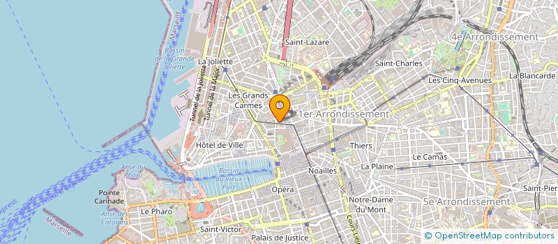 localisation de l'entreprise INDIVISION BENICHOU JUDA à MARSEILLE