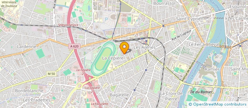 localisation de l'entreprise INDIVISION BENNABI - DISCORS à TOULOUSE