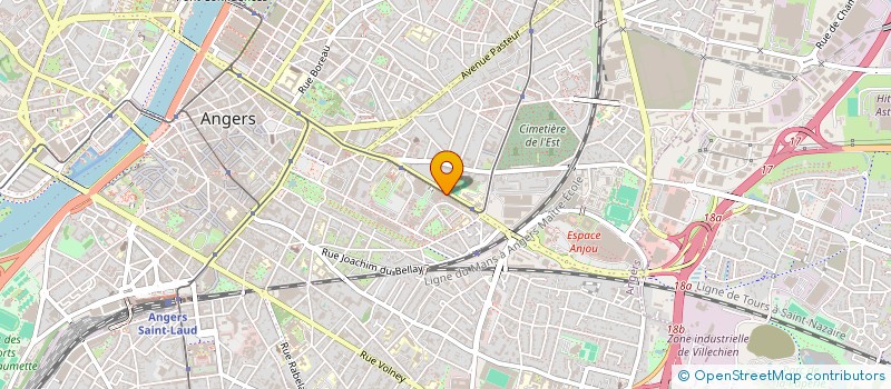 localisation de l'entreprise INDIVISION BENNOUNA à ANGERS