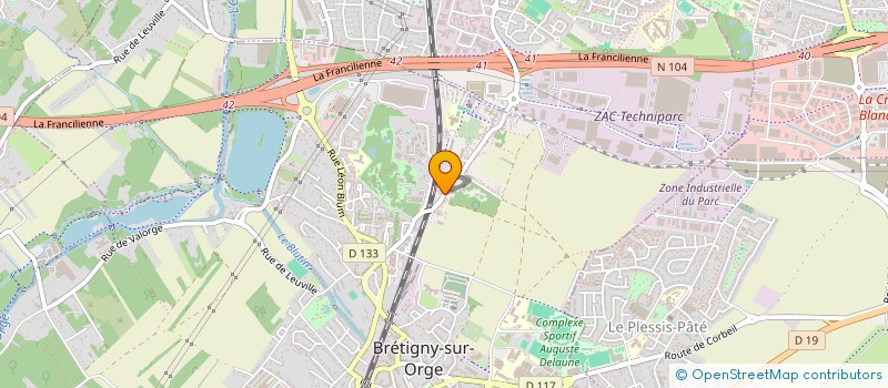 localisation de l'entreprise INDIVISION BENOIST à BRETIGNY-SUR-ORGE