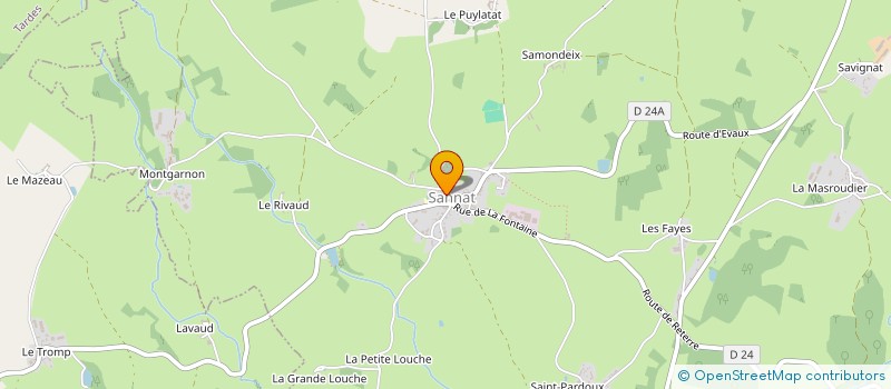 localisation de l'entreprise INDIVISION BENOIST BOURGOIN à SANNAT