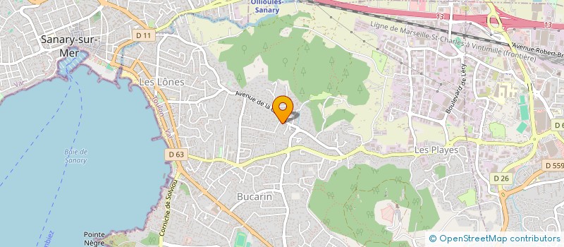 localisation de l'entreprise INDIVISION BENOIT DULANTO à SIX-FOURS-LES-PLAGES