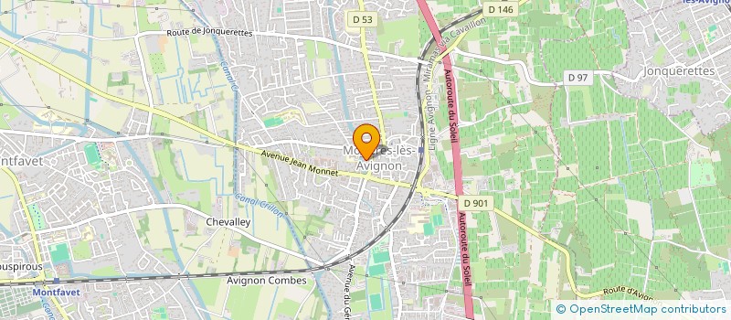 localisation de l'entreprise INDIVISION BENOIT GIRAUD  MORIERES-LES-AVIGNON