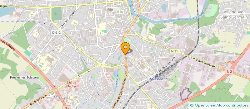 localisation de l'entreprise INDIVISION BENSEDA à SOISSONS