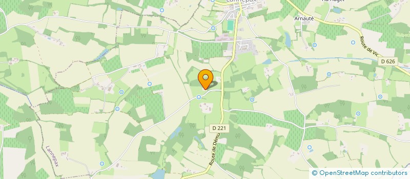 localisation de l'entreprise INDIVISION BEOUSTES CAHUZAC  LANNEPAX