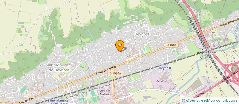 localisation de l'entreprise INDIVISION BERANGER  LYON