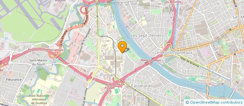 localisation de l'entreprise INDIVISION BERGE MARC ET MARIE à TOULOUSE