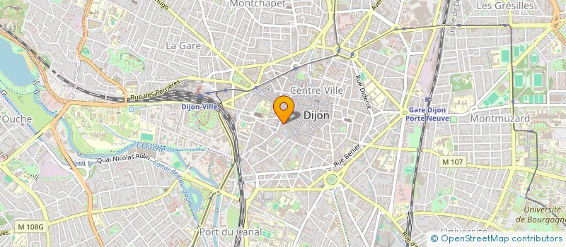 localisation de l'entreprise INDIVISION BERGERON à DIJON