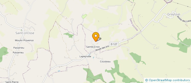 localisation de l'entreprise INDIVISION BERGES  SAINT-URCISSE