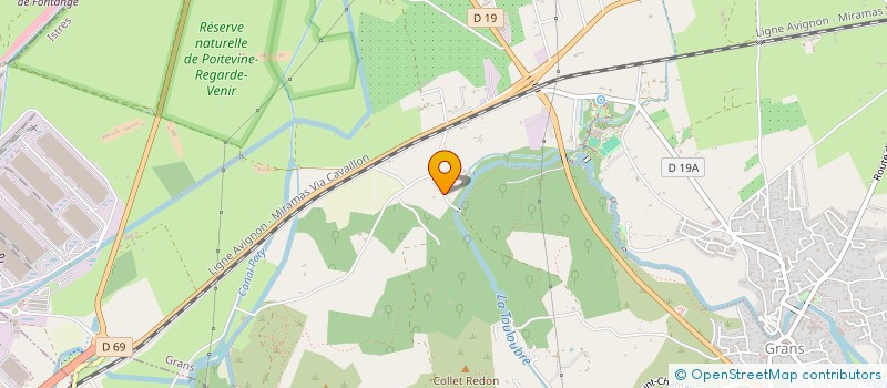 localisation de l'entreprise INDIVISION BERGIER/FERRIER  GRANS