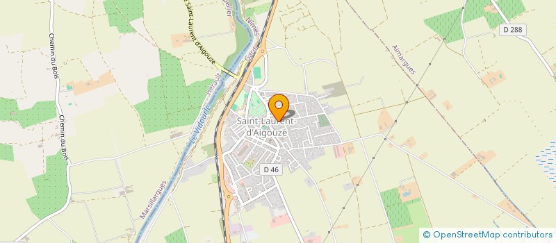 localisation de l'entreprise INDIVISION BERGOUGNOU THOMAS ET MARIE CONDOMINES  SAINT-LAURENT-D'AIGOUZE