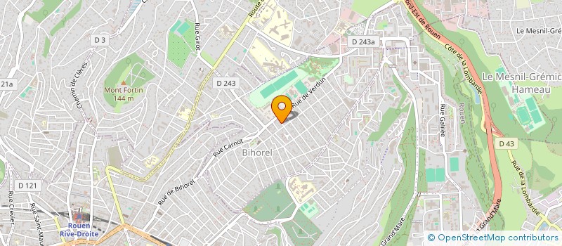 localisation de l'entreprise INDIVISION BERJONNEAU BUISSON  BIHOREL