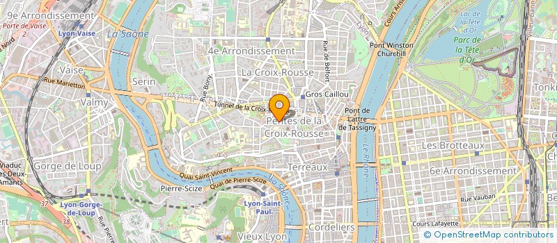 localisation de l'entreprise INDIVISION BERNARD ET ROLAND GINEYS à LYON