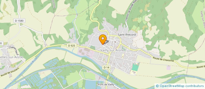 localisation de l'entreprise INDIVISION BERNARDI  VAILLY-SUR-AISNE