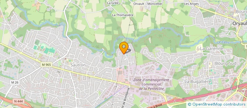 localisation de l'entreprise INDIVISION BERNASCONI VANDENBUSSCHE  SAUTRON