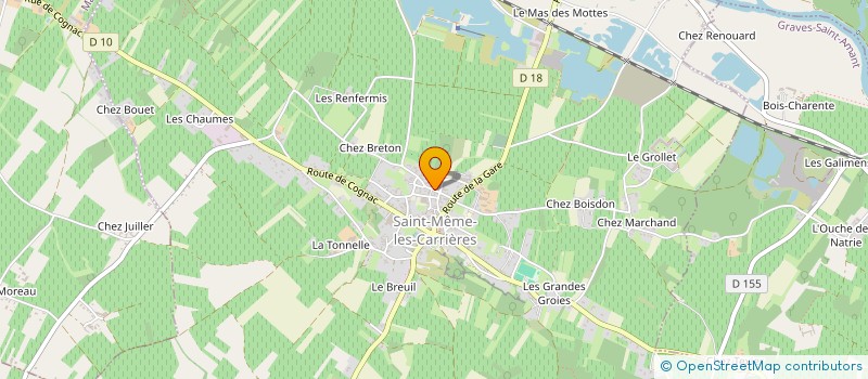 localisation de l'entreprise INDIVISION BERRY-MERCIER à SAINT-MEME-LES-CARRIERES