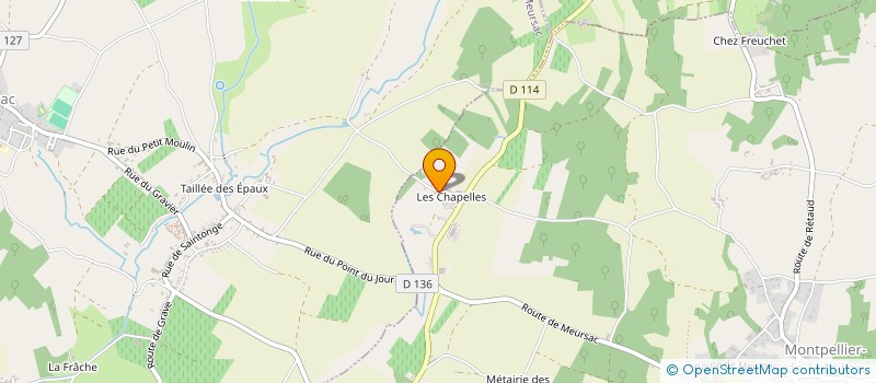 localisation de l'entreprise INDIVISION BERRYMAN  MONTPELLIER-DE-MEDILLAN