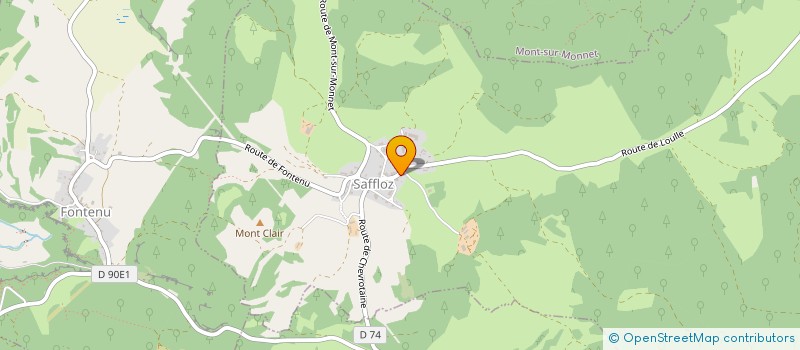 localisation de l'entreprise INDIVISION BERSANI MORRICE  SAFFLOZ