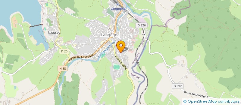 localisation de l'entreprise INDIVISION BERTAIL à LANGOGNE