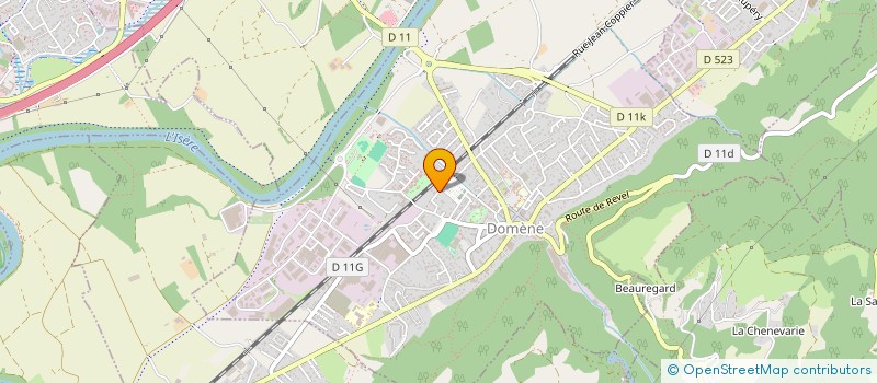 localisation de l'entreprise INDIVISION BERTHAIL  DOMENE