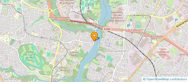 localisation de l'entreprise INDIVISION BERTHEBAUD à NANTES
