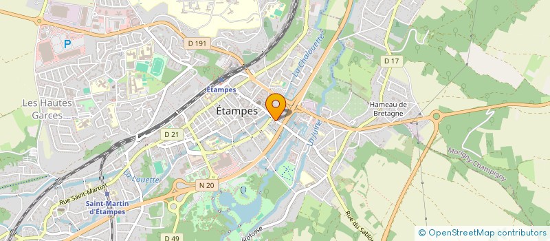 localisation de l'entreprise INDIVISION BERTHEL  ETAMPES