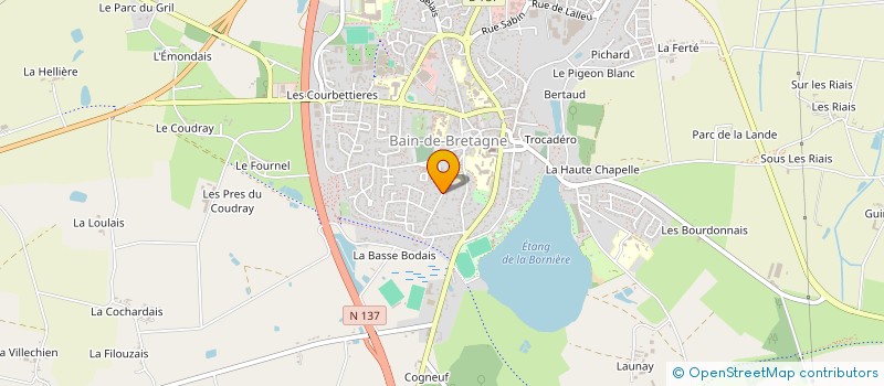 localisation de l'entreprise INDIVISION BERTHELOT à BAIN-DE-BRETAGNE