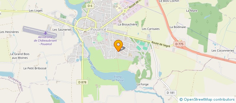 localisation de l'entreprise INDIVISION BERTHELOT VIGNERON à OMBREE D'ANJOU