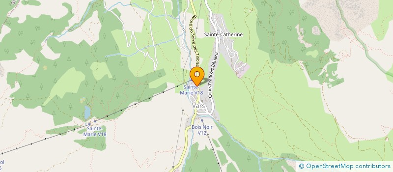 localisation de l'entreprise INDIVISION BERTHELOT VINCENT ET THIEBAUT EMILIE  VARS