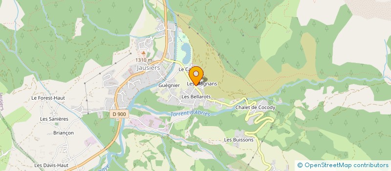 localisation de l'entreprise INDIVISION BERTHO-LE GAL  JAUSIERS