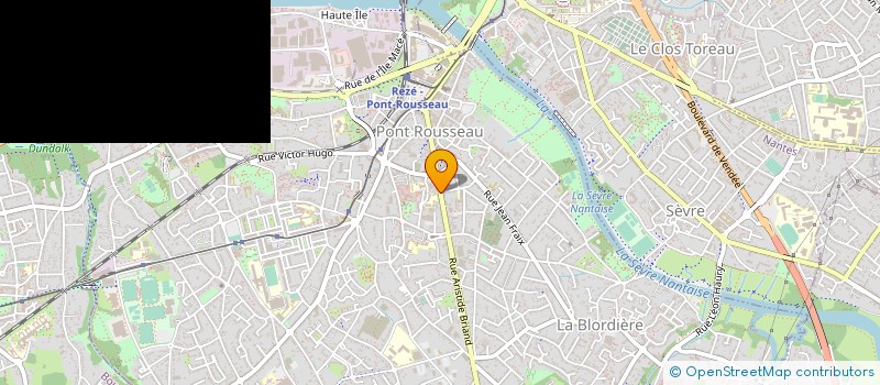 localisation de l'entreprise INDIVISION BERTIN à REZE