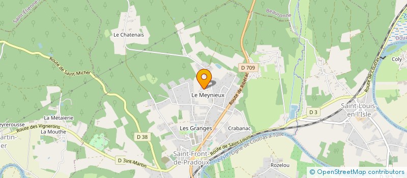 localisation de l'entreprise INDIVISION BERTIN  SAINT-MEDARD-DE-MUSSIDAN