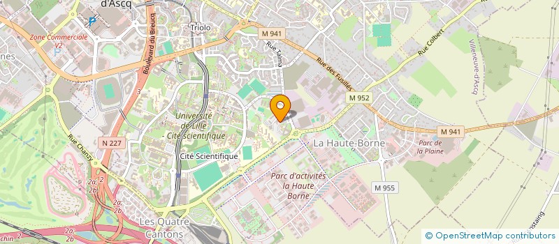 localisation de l'entreprise INDIVISION BERTIN PASCAL- PIRON CHRISTINE à VILLENEUVE-D'ASCQ