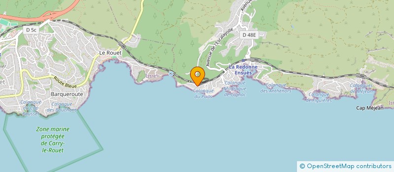 localisation de l'entreprise INDIVISION BERTINI SOLLER  ENSUES-LA-REDONNE