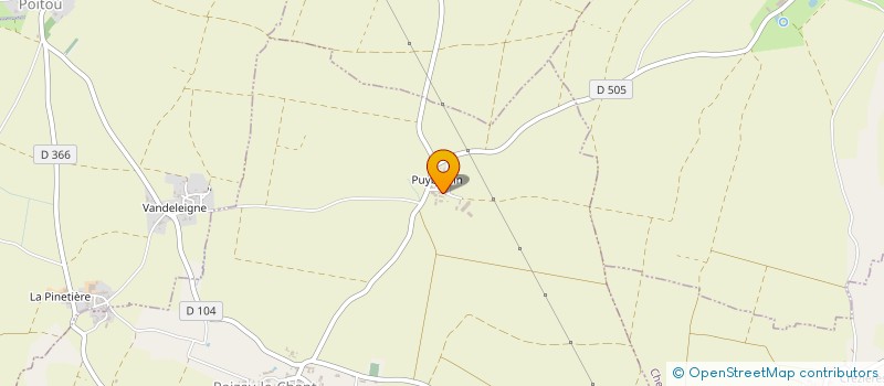 localisation de l'entreprise INDIVISION BERTON JACQUES ET SERGE  PAIZAY-LE-CHAPT