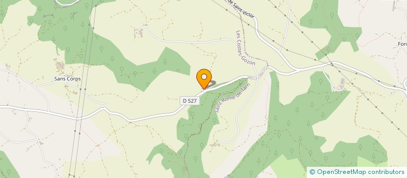 localisation de l'entreprise INDIVISION BERTRAND  LES COSTES GOZON