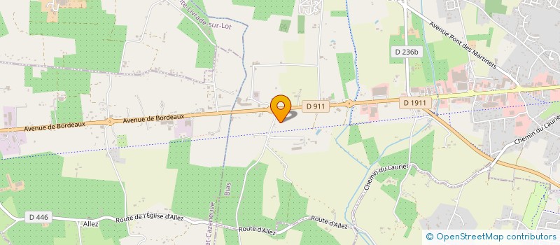 localisation de l'entreprise INDIVISION BERTRAND  BIAS