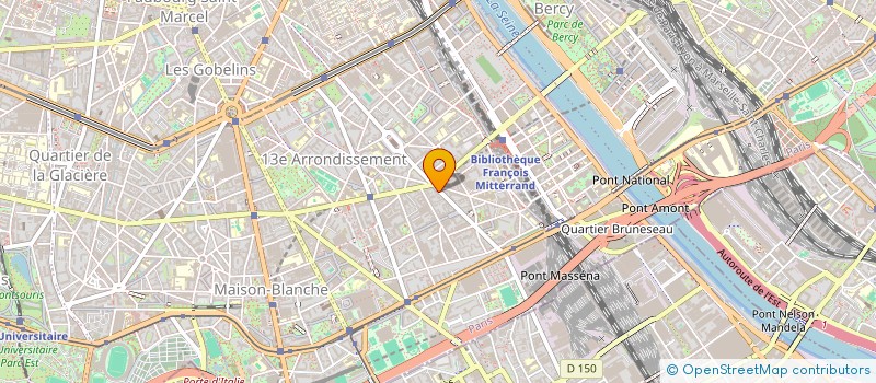 localisation de l'entreprise INDIVISION BERTRAND DE MAYNARD  PARIS