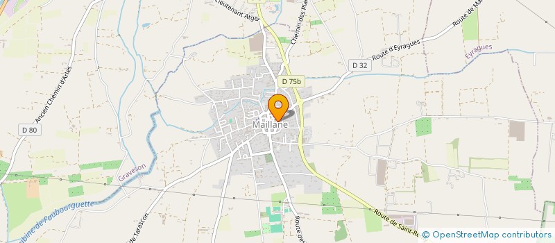 localisation de l'entreprise INDIVISION BERTRAND HERBOUT  MAILLANE