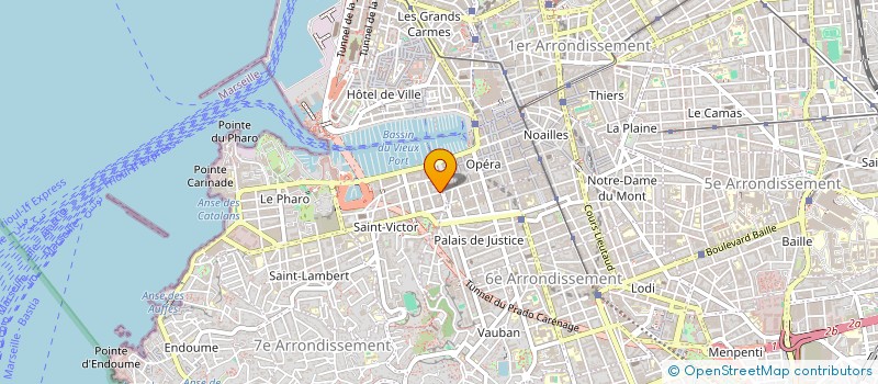 localisation de l'entreprise INDIVISION BERTRAND-LEPRINCE à MARSEILLE