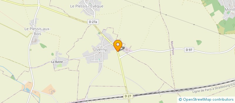 localisation de l'entreprise INDIVISION BERTRAND MICHEL  IVERNY