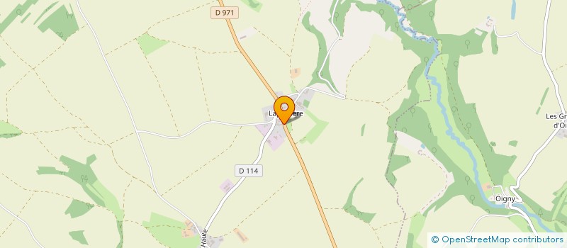 localisation de l'entreprise INDIVISION BERTRAND VINCENT  POISEUL-LA-VILLE-ET-LAPERRIERE