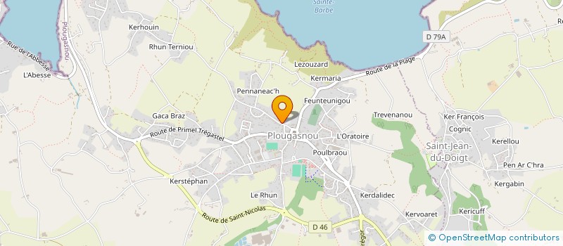 localisation de l'entreprise INDIVISION BESANCON  PLOUGASNOU