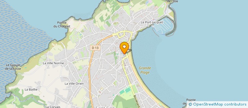 localisation de l'entreprise INDIVISION BESNIER  SAINT-CAST-LE-GUILDO