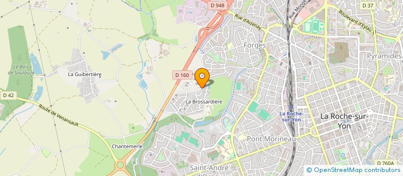 localisation de l'entreprise INDIVISION BESSON-GUIOMAR à ROCHE SUR YON (LA)